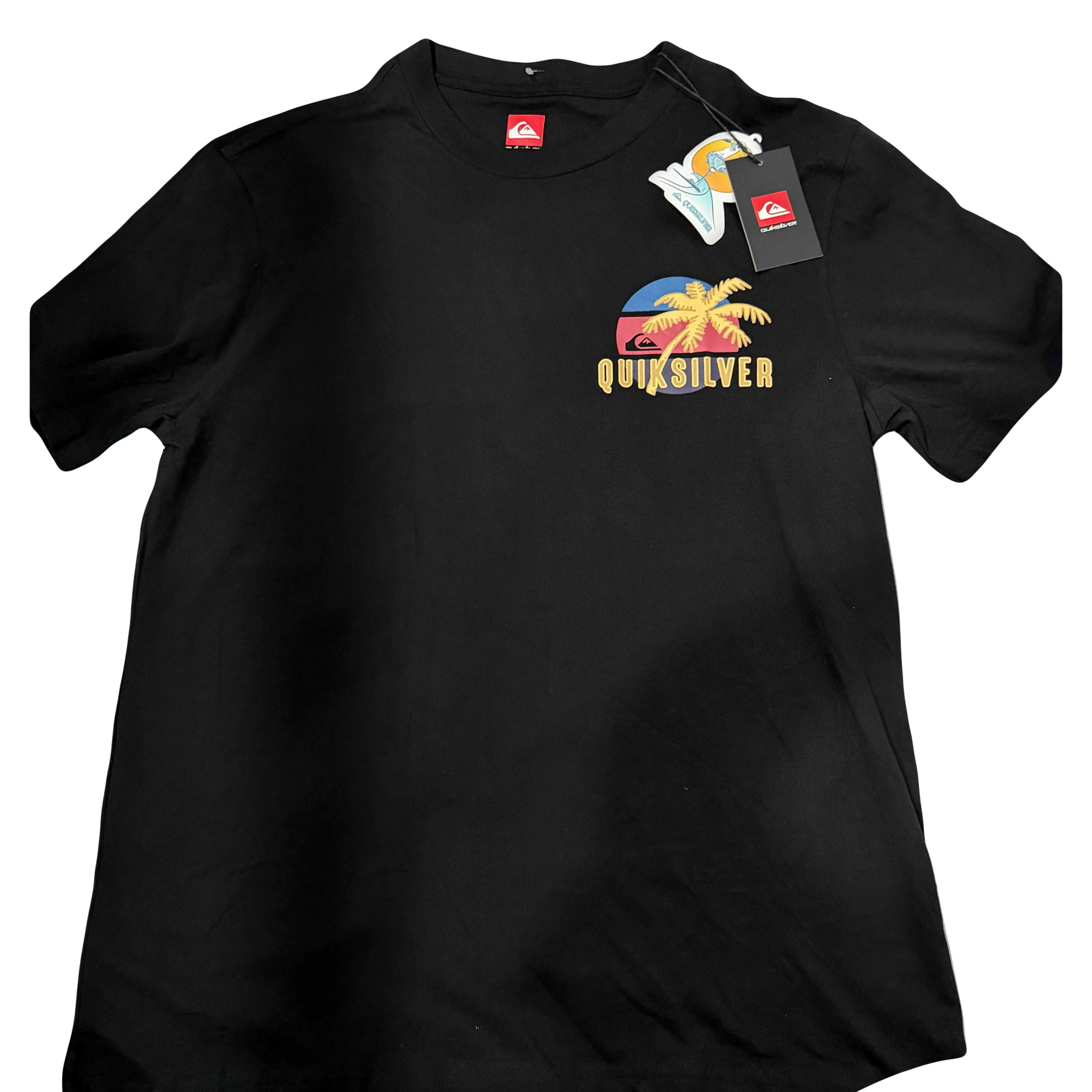 CAMISA QUICKSILVER CABALLERO TALLA L NEGRO