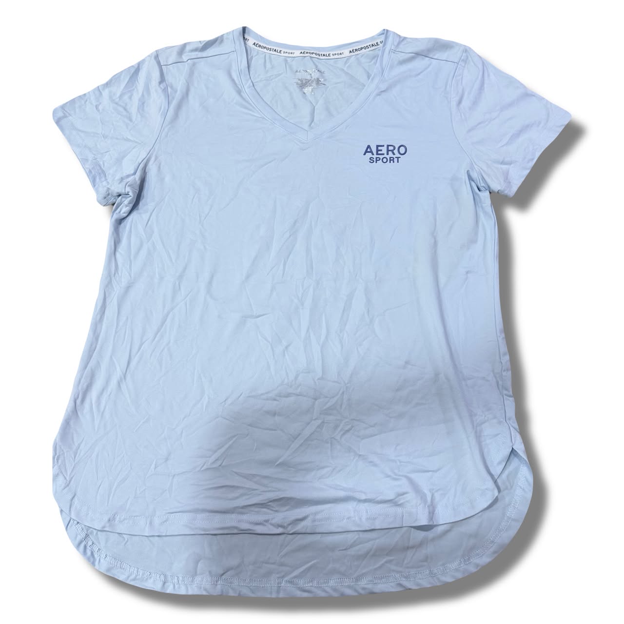 CAMISA AEROPOSTALE AZUL TALLA L