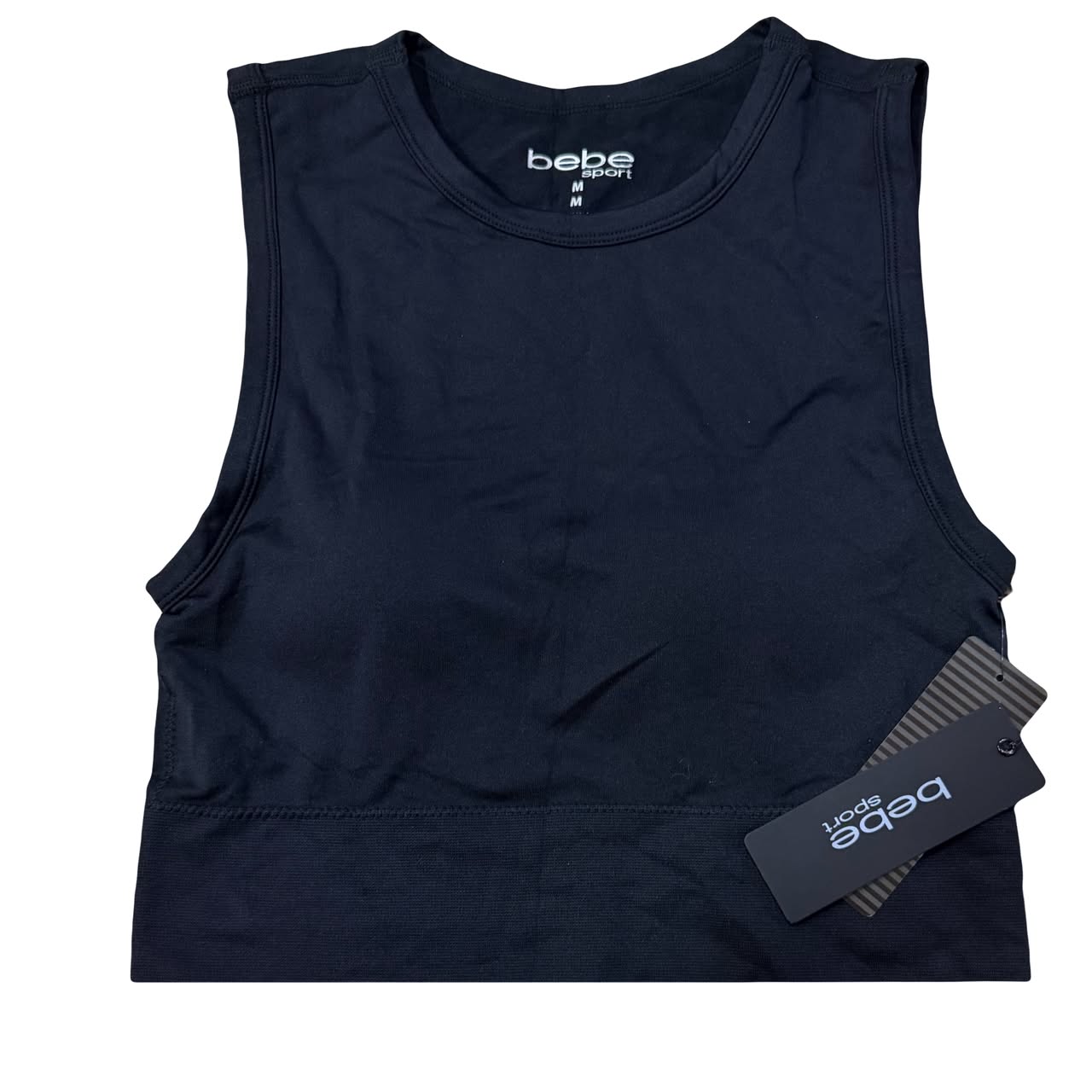 TOP DEPORTIVO NEGRO BEBÉ TALLA M 