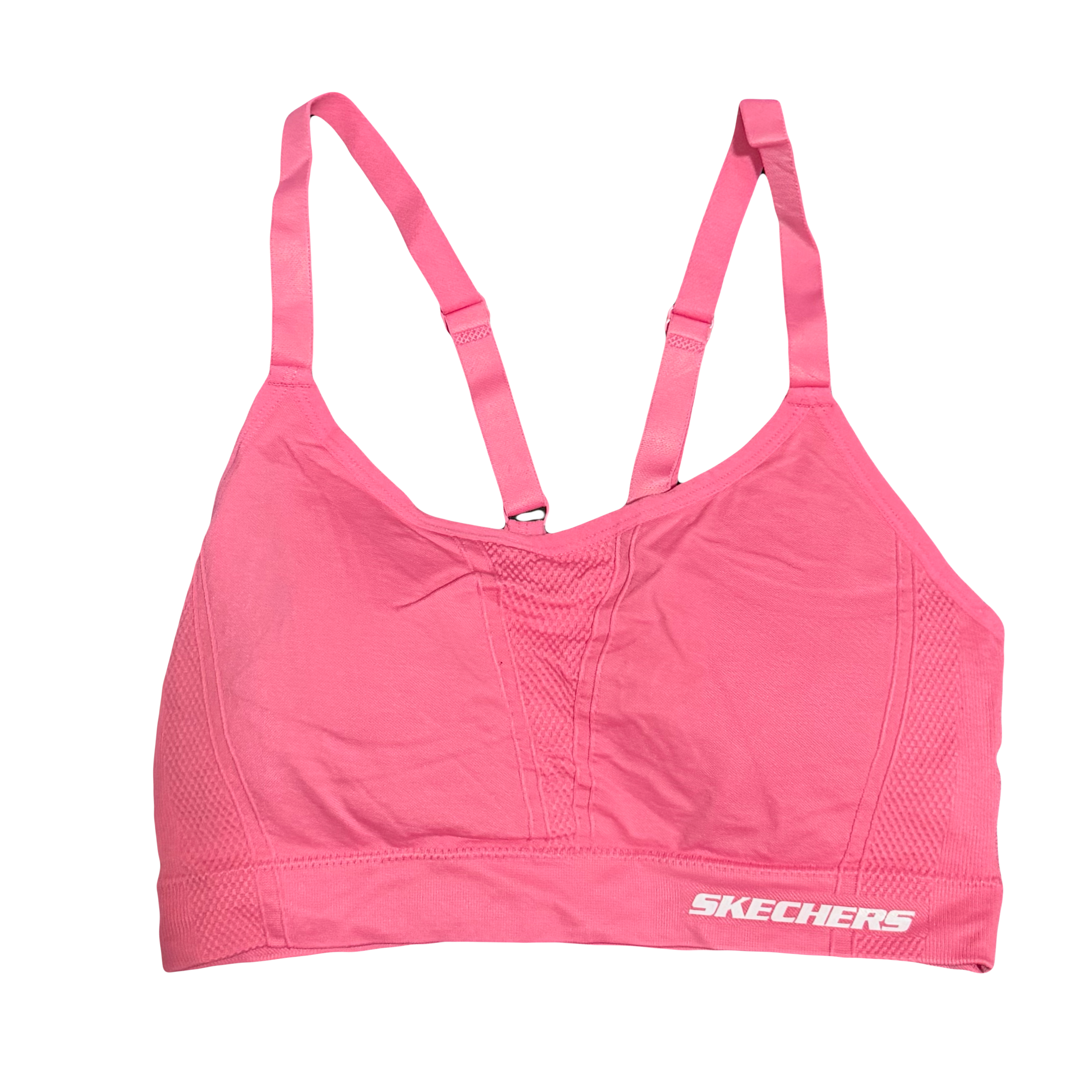 TOP DEPORTIVO ROSADO TALLA L SKECHERS