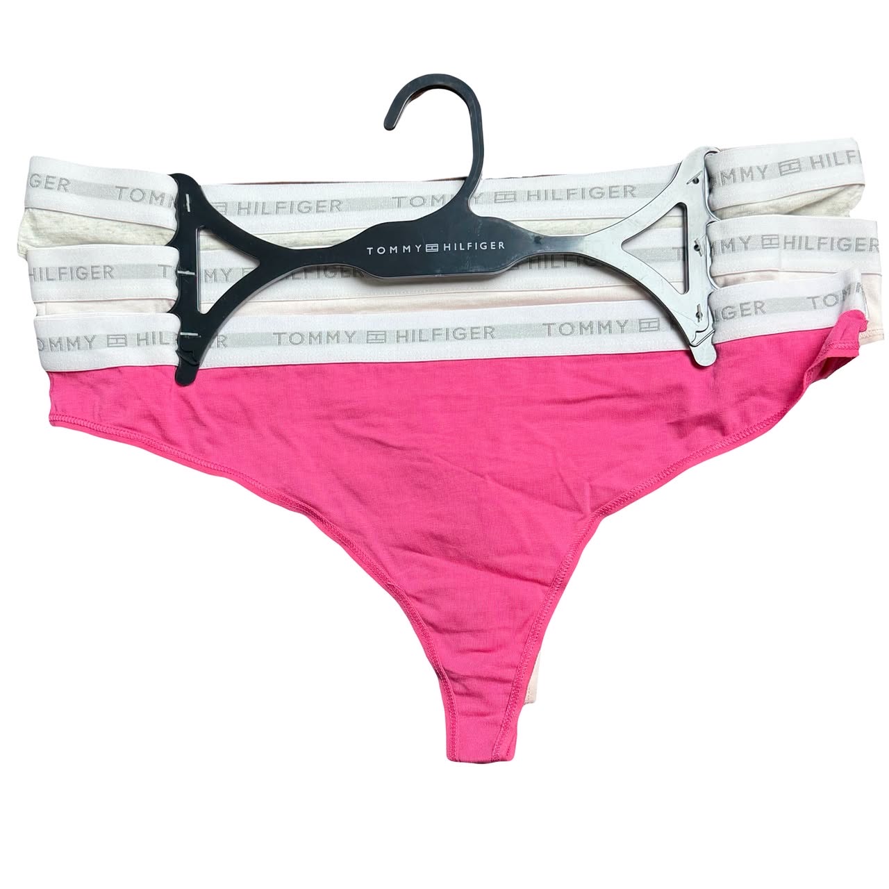 SET DE PANTYS TIPO HILO TOMMY HILFIGER TALLA XL