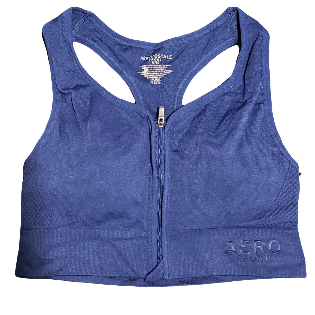 TOP DEPORTIVO AZUL AERPOSTALE TALLA M