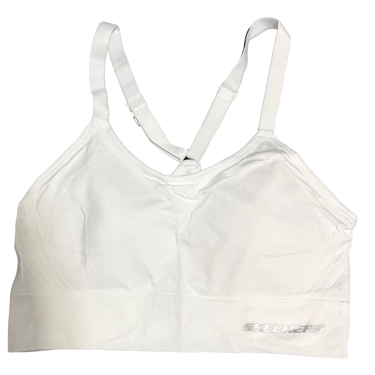 TOP DEPORTIVO BLANCO SKECHER TALLA M