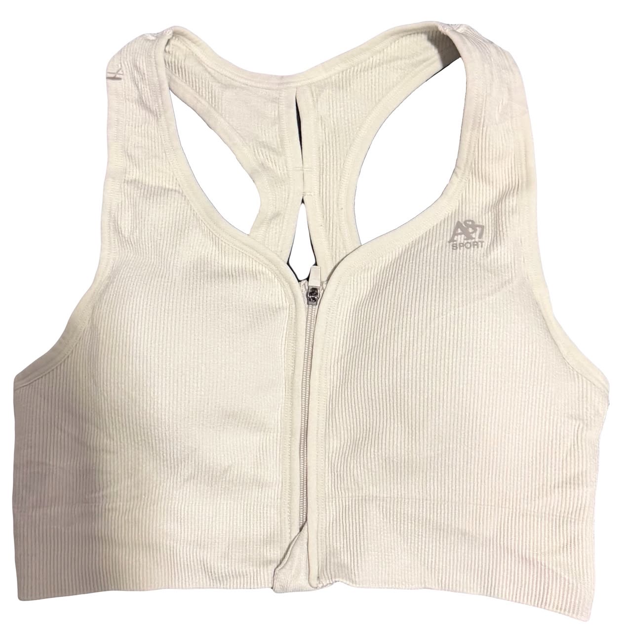 TOP DEPORTIVO AERPOSTALE BEIGE TALLA M