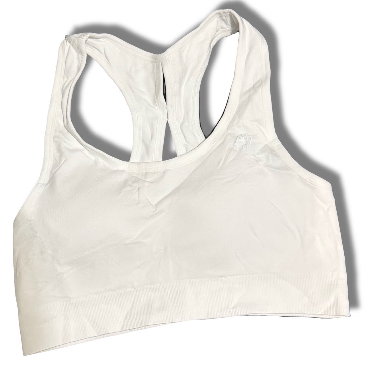 TOP DEPORTIVO AEROPOSTALE BLANCO TALLA M