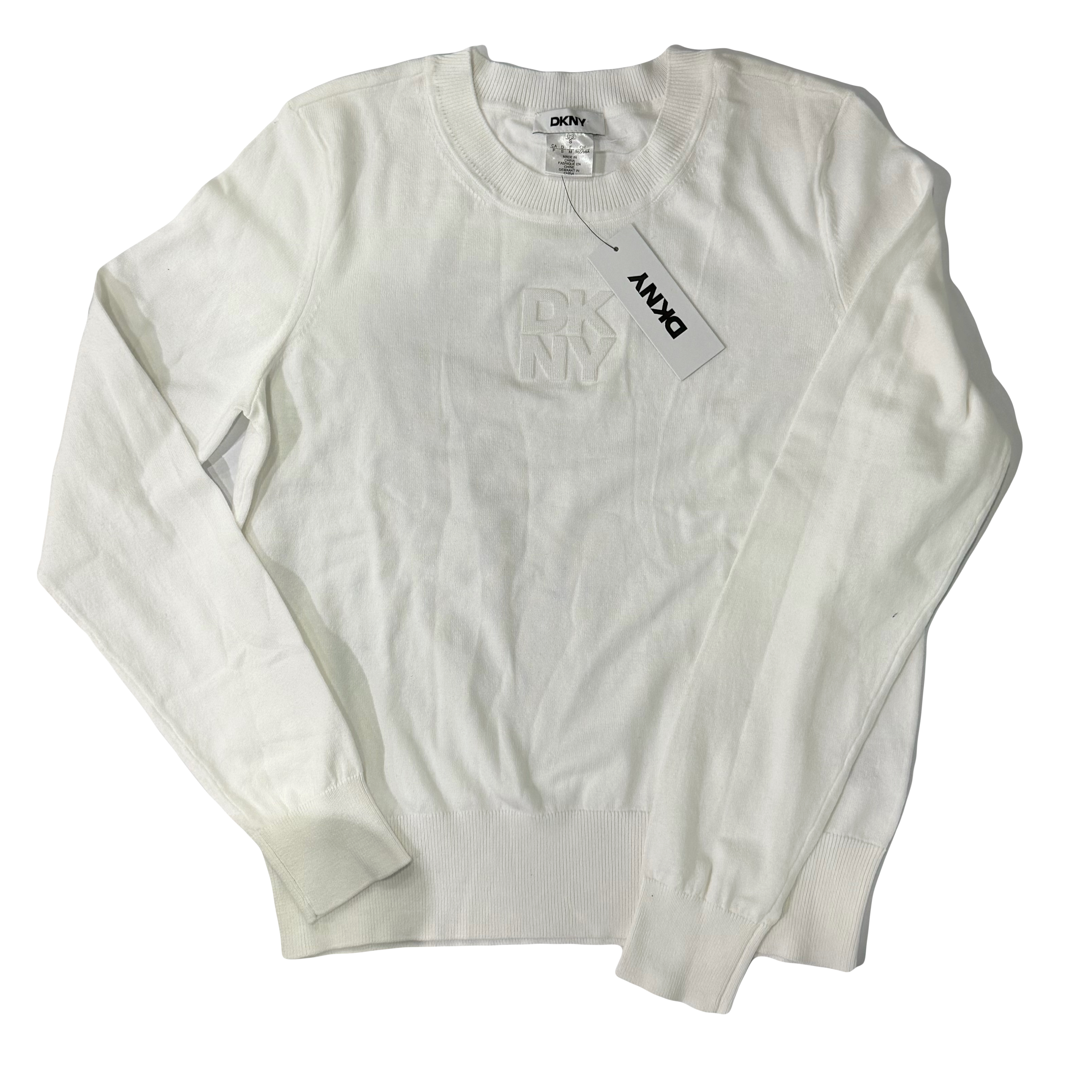 SUETER BLANCO DKNY TALLA S