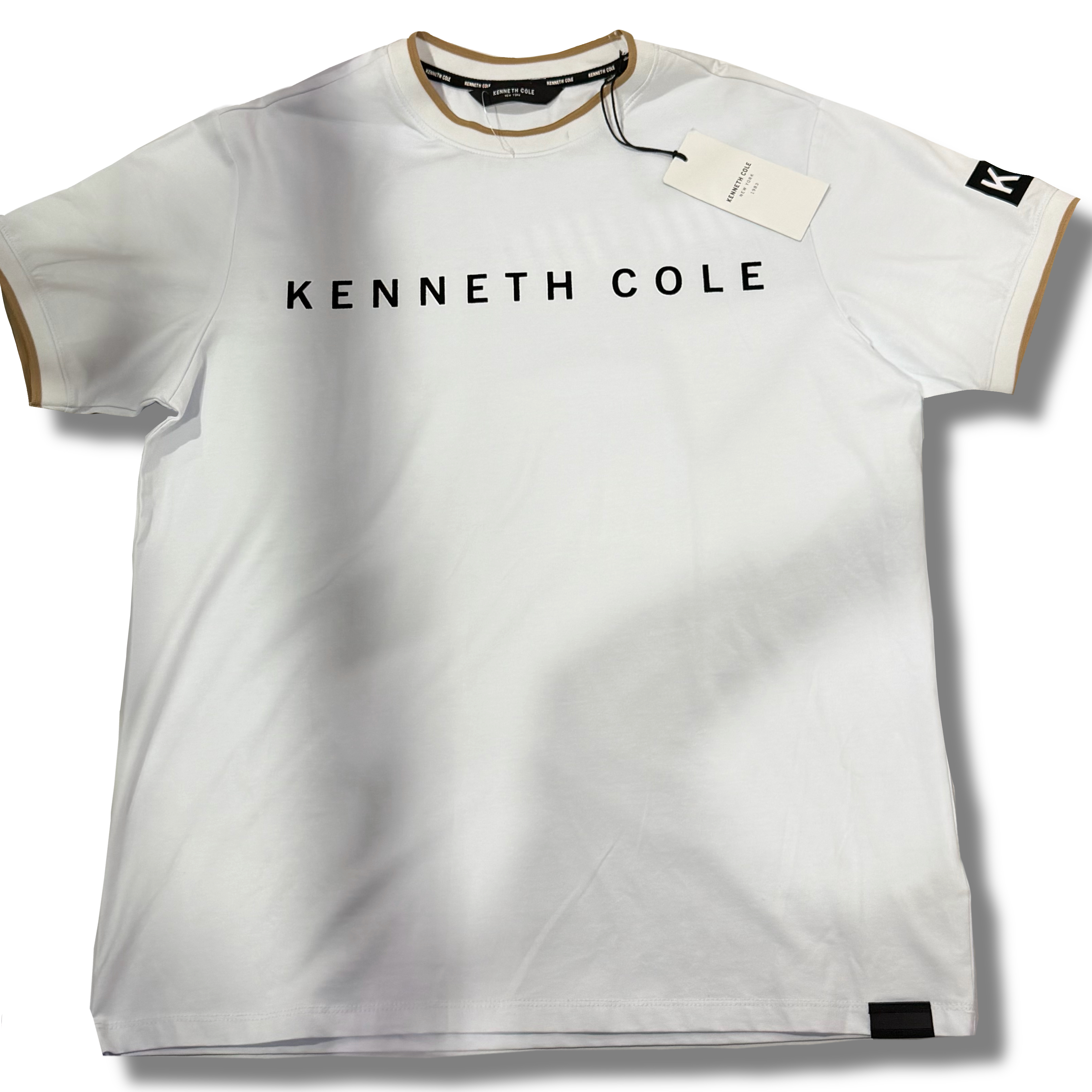 CAMISA KENNETH COLE BLANCA TALLA L CABALLERO